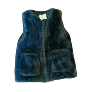 Zara kids youth 9-10 years black fuzzy fest
